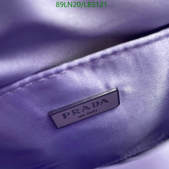 Prada Bag-(4A)-Diagonal- Code: LB3121 $: 89USD