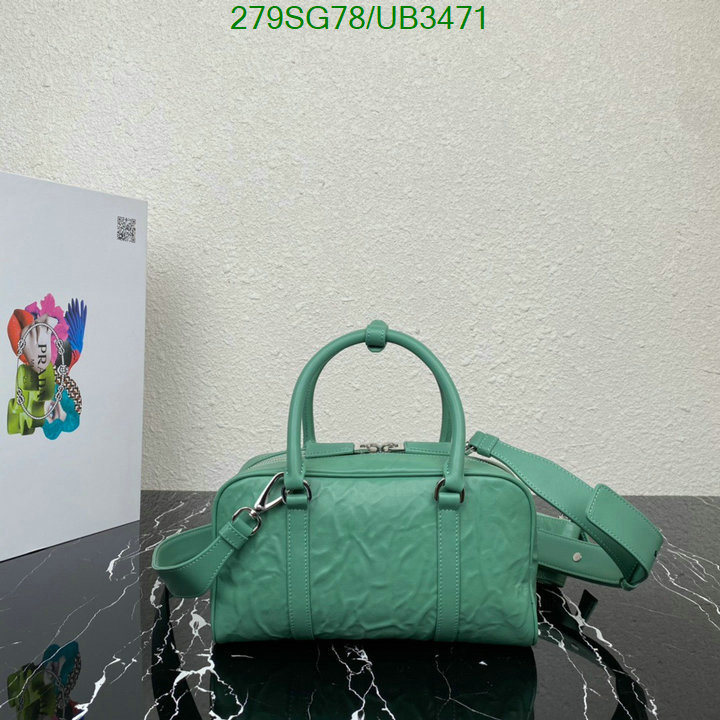 Prada Bag-(Mirror)-Handbag- Code: UB3471 $: 279USD