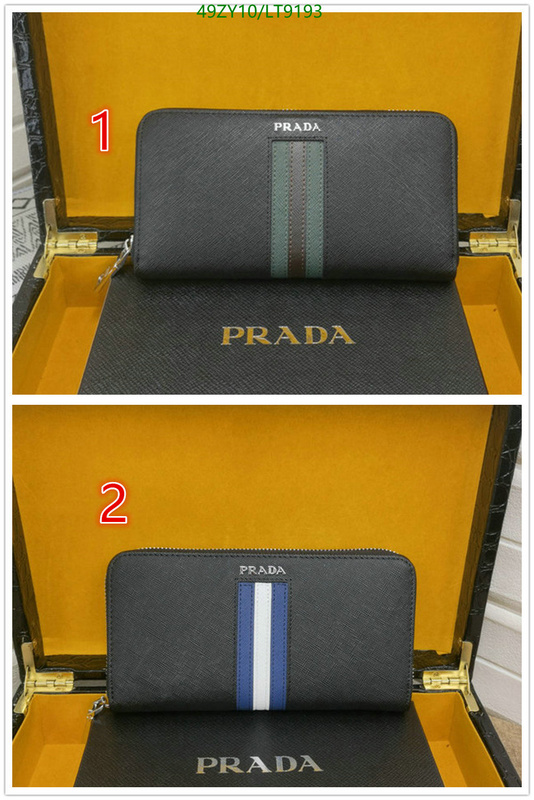 Prada Bag-(4A)-Wallet- Code: LT9193 $: 49USD