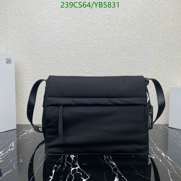 Prada Bag-(Mirror)-Diagonal- Code: YB5831 $: 239USD