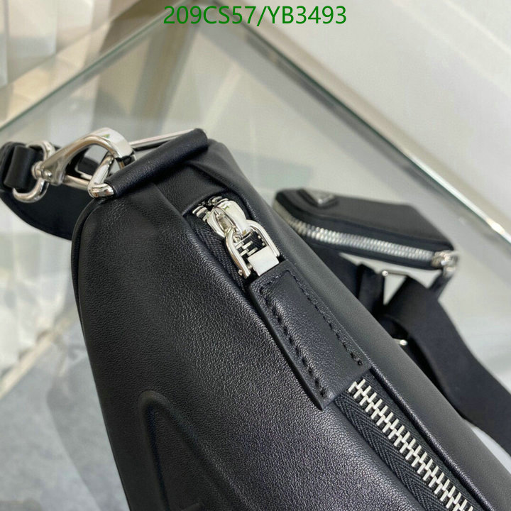 Prada Bag-(Mirror)-Triangle- Code: YB3493 $: 209USD