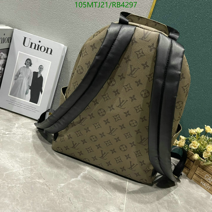 LV Bag-(4A)-Backpack- Code: RB4297 $: 105USD