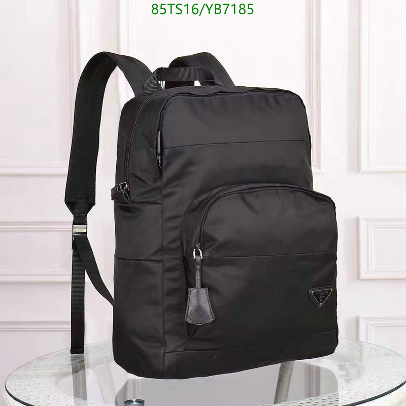 Prada Bag-(4A)-Backpack- Code: YB7185 $: 85USD