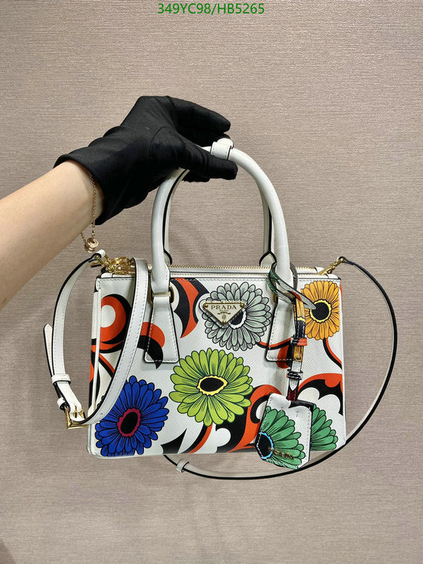 Prada Bag-(Mirror)-Handbag- Code: HB5265 $: 349USD