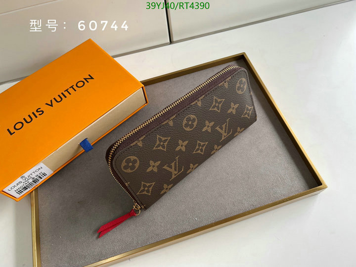 LV Bag-(4A)-Wallet- Code: RT4390 $: 39USD