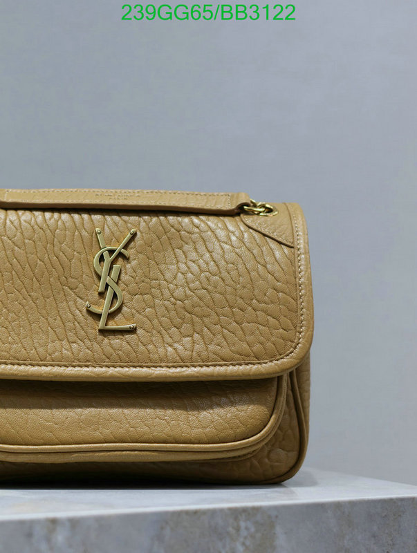 YSL Bag-(Mirror)-Diagonal- Code: BB3122 $: 239USD