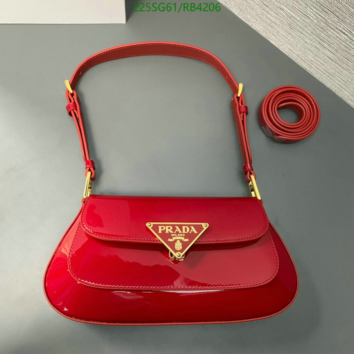 Prada Bag-(Mirror)-Handbag- Code: RB4206 $: 225USD