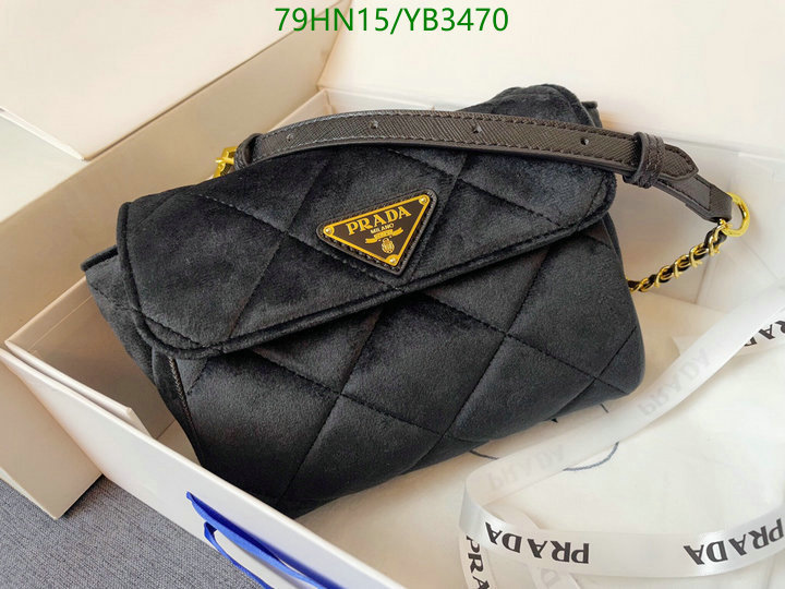 Prada Bag-(4A)-Diagonal- Code: YB3470 $: 79USD