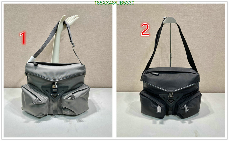 Prada Bag-(Mirror)-Diagonal- Code: UB5330 $: 185USD