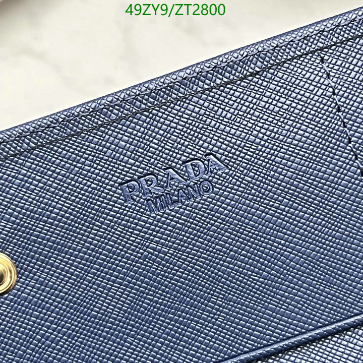 Prada Bag-(4A)-Wallet- Code: ZT2800 $: 49USD