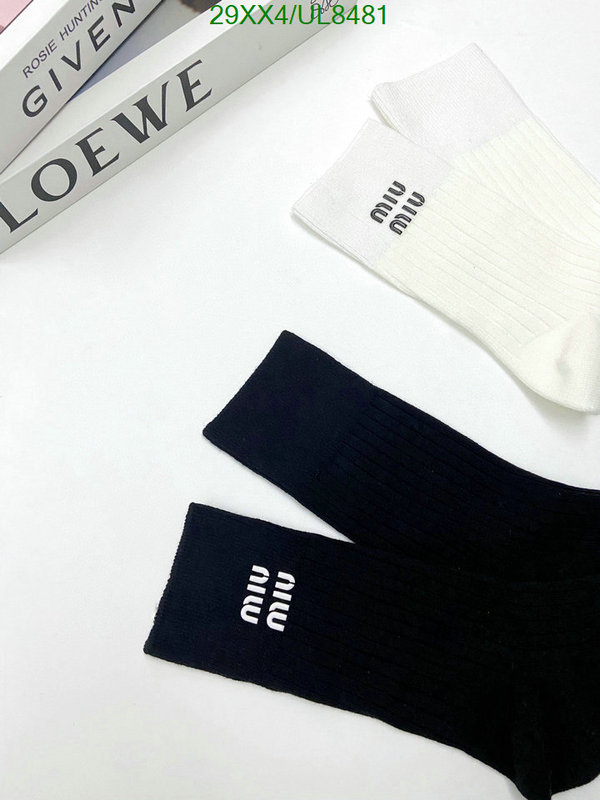 Sock-Miu Miu Code: UL8481 $: 29USD