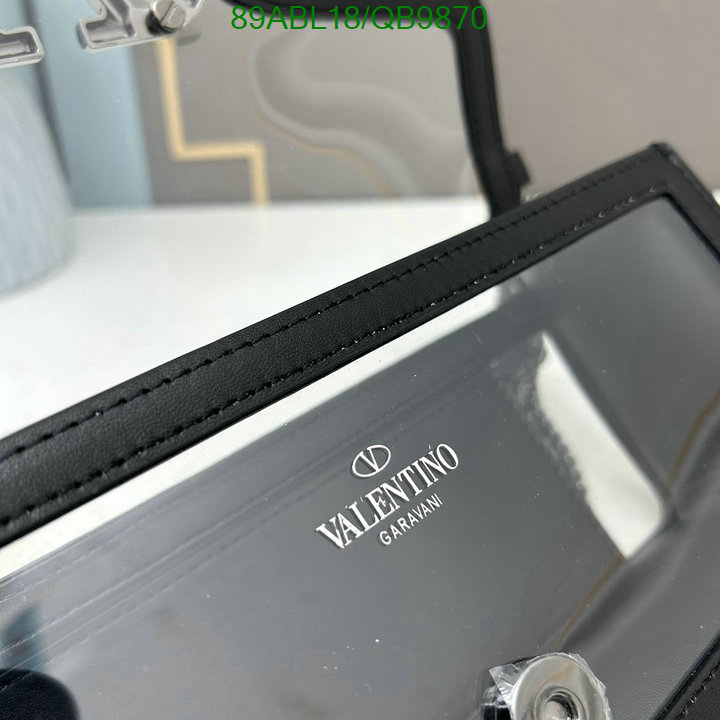 Valentino Bag-(4A)-LOC-V Logo Code: QB9870 $: 89USD