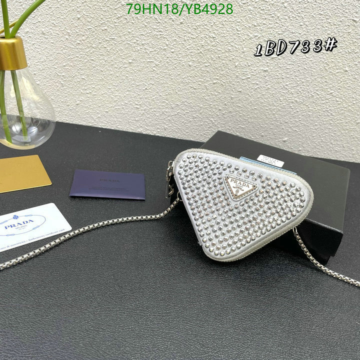 Prada Bag-(4A)-Triangle- Code: YB4928 $: 79USD