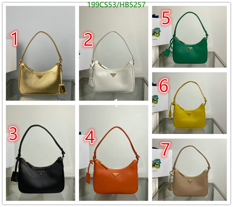 Prada Bag-(Mirror)-Re-Edition 2000 Code: HB5257 $: 199USD