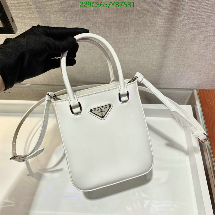 Prada Bag-(Mirror)-Diagonal- Code: YB7531 $: 229USD