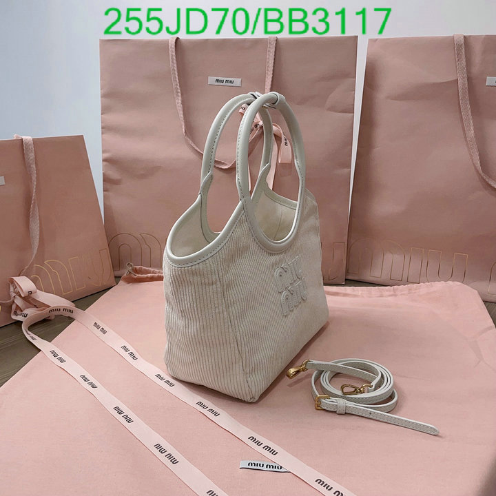 Miu Miu Bag-(Mirror)-Handbag- Code: BB4117 $: 255USD