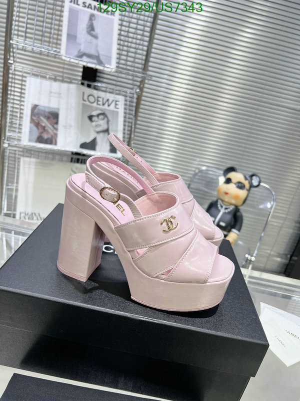 Women Shoes-Chanel Code: US7343 $: 129USD