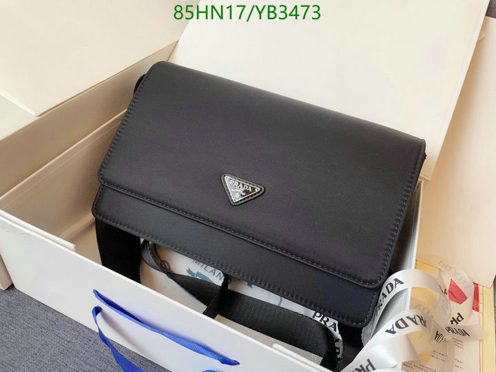 Prada Bag-(4A)-Diagonal- Code: YB3473 $: 85USD