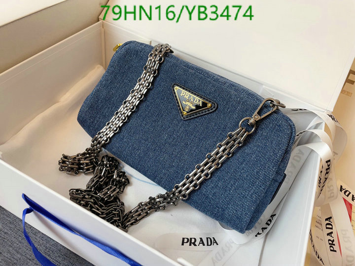 Prada Bag-(4A)-Diagonal- Code: YB3474 $: 79USD