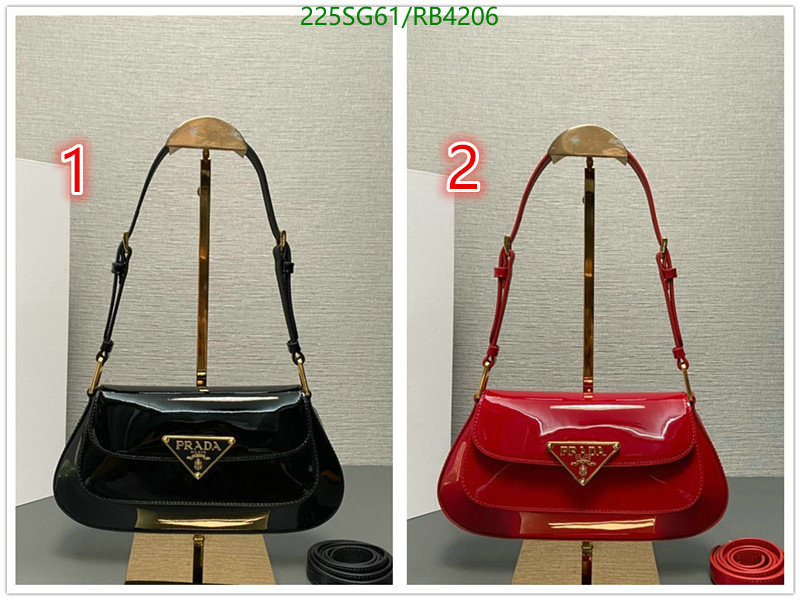 Prada Bag-(Mirror)-Handbag- Code: RB4206 $: 225USD