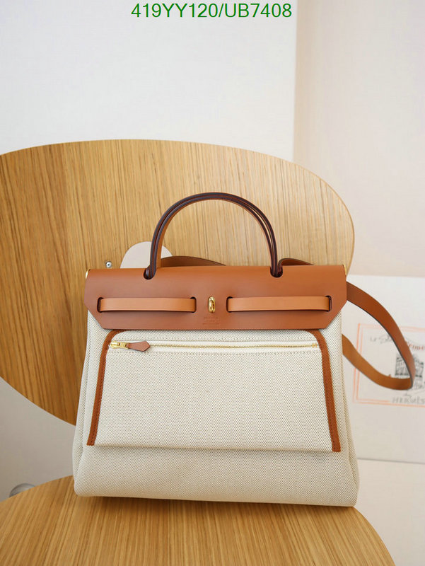 Hermes Bag-(Mirror)-Handbag- Code: UB7408 $: 419USD