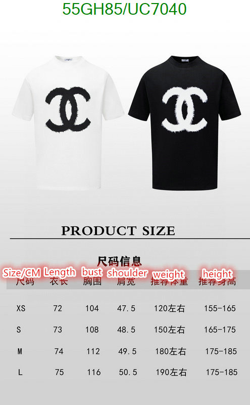 Clothing-Chanel Code: UC7040 $: 55USD