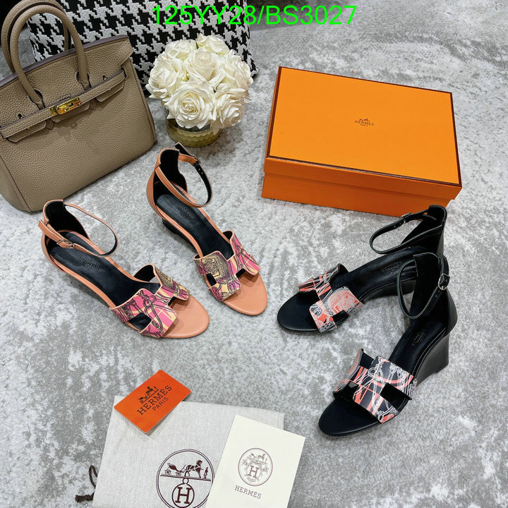 Women Shoes-Hermes Code: BS3027 $: 125USD