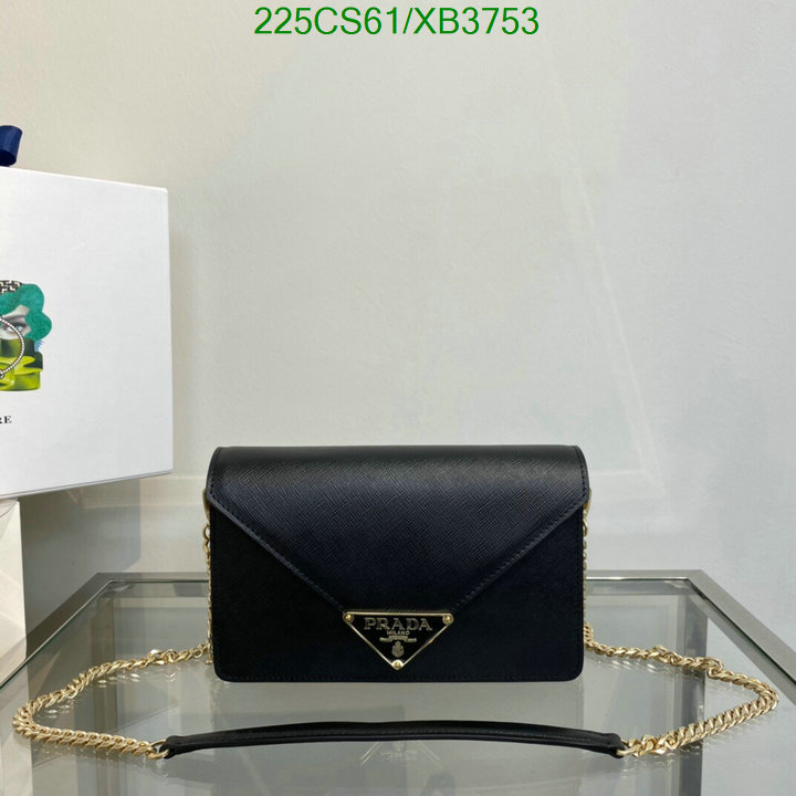 Prada Bag-(Mirror)-Diagonal- Code: XB3753 $: 225USD