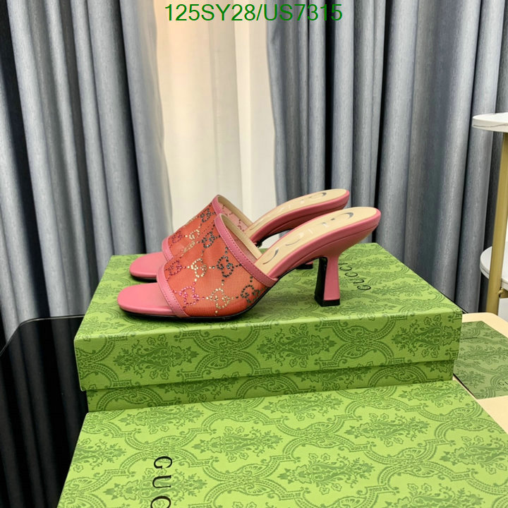 Women Shoes-Gucci Code: US7315 $: 125USD