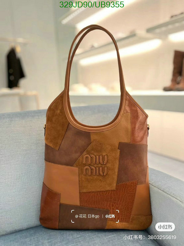 Miu Miu Bag-(Mirror)-Handbag- Code: UB9355 $: 329USD