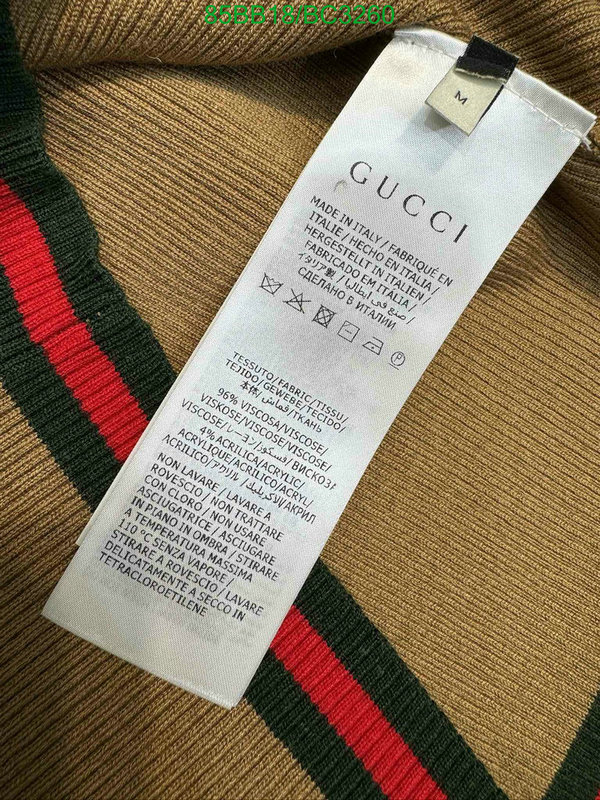 Clothing-Gucci Code: BC3260 $: 85USD