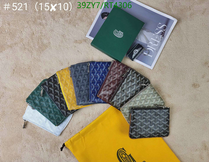 Goyard Bag-(4A)-Wallet- Code: RT4306 $: 39USD