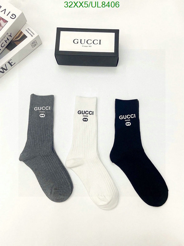 Sock-Gucci Code: UL8406 $: 32USD