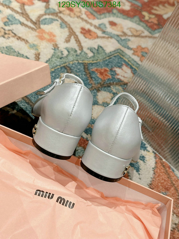 Women Shoes-Miu Miu Code: US7384 $: 129USD