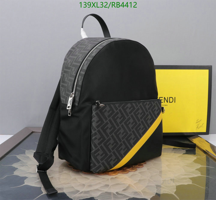 Fendi Bag-(4A)-Backpack- Code: RB4412 $: 139USD