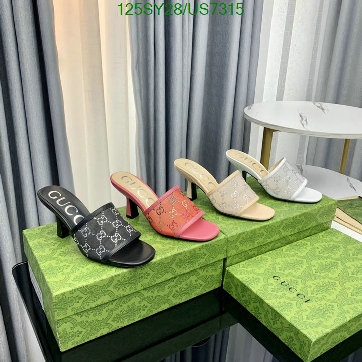 Women Shoes-Gucci Code: US7315 $: 125USD