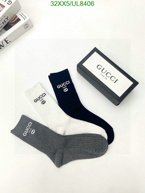 Sock-Gucci Code: UL8406 $: 32USD