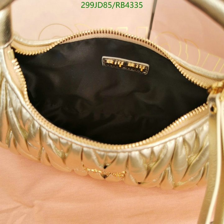 Miu Miu Bag-(Mirror)-Handbag- Code: RB4335 $: 299USD