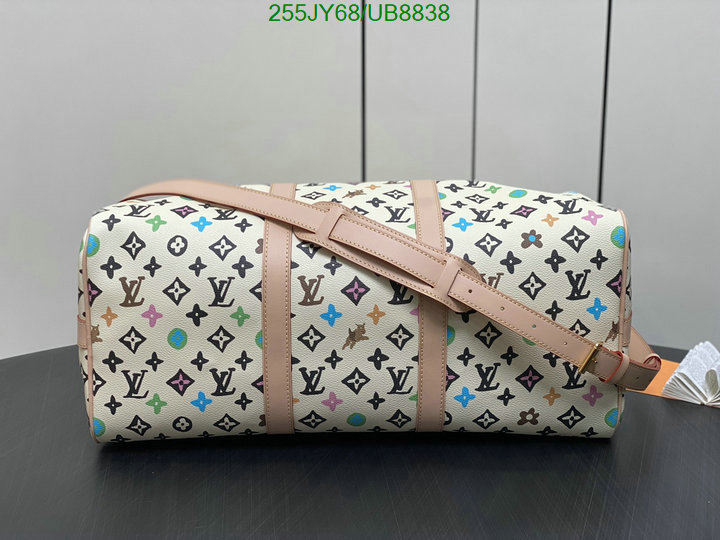 LV Bag-(Mirror)-Keepall BandouliRe 45-50- Code: UB8838 $: 255USD