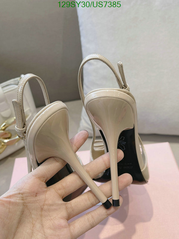 Women Shoes-Miu Miu Code: US7385 $: 129USD