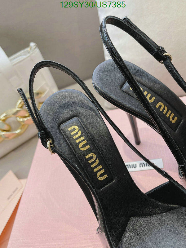 Women Shoes-Miu Miu Code: US7385 $: 129USD