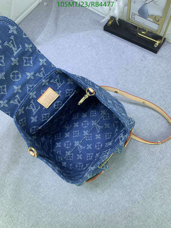 LV Bag-(4A)-Backpack- Code: RB4477 $: 105USD