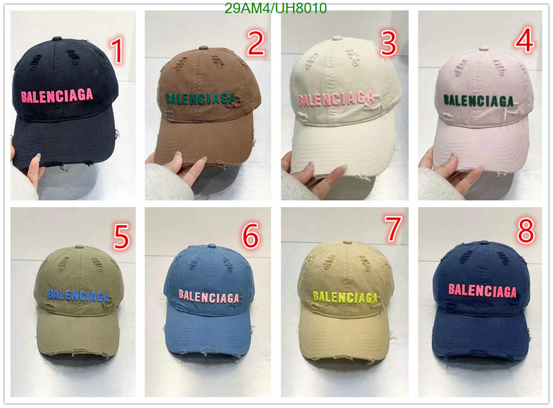 Cap-(Hat)-Balenciaga Code: UH8010 $: 29USD