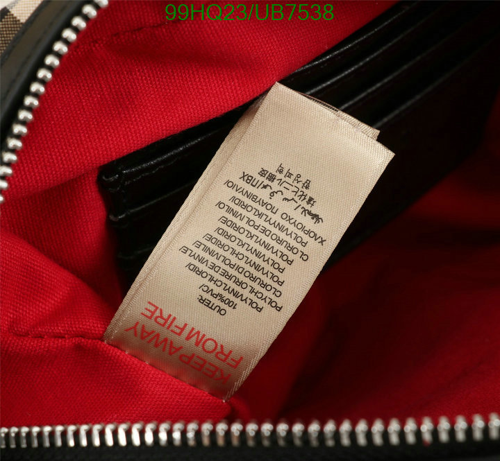 Burberry Bag-(4A)-Diagonal- Code: UB7538 $: 99USD