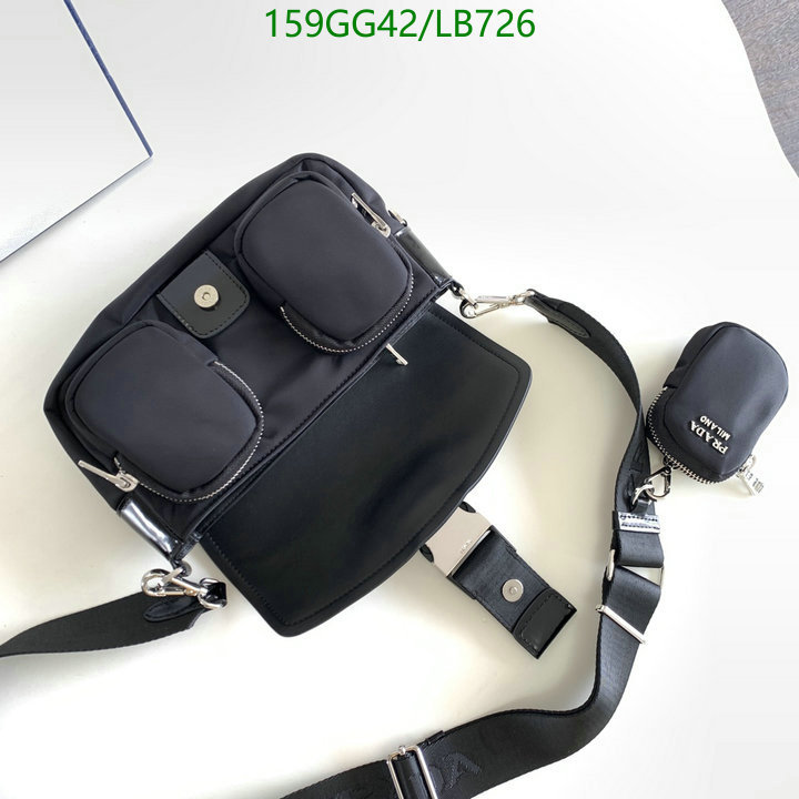 Prada Bag-(Mirror)-Diagonal- Code: LB726 $: 159USD