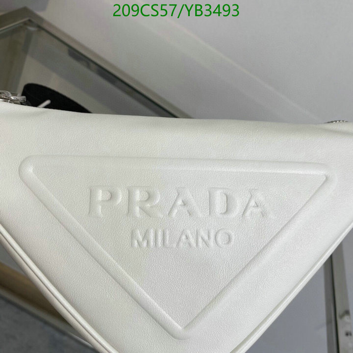 Prada Bag-(Mirror)-Triangle- Code: YB3493 $: 209USD