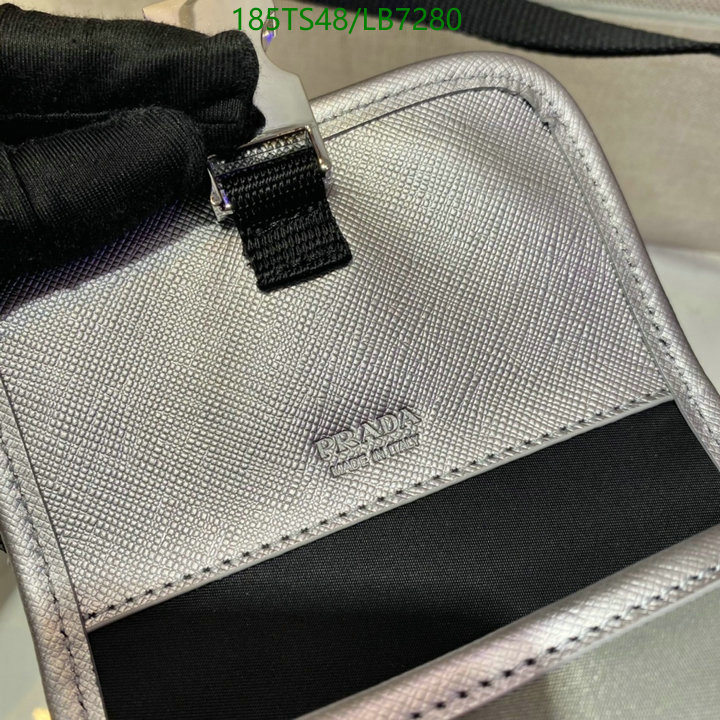 Prada Bag-(Mirror)-Diagonal- Code: LB7280 $: 185USD