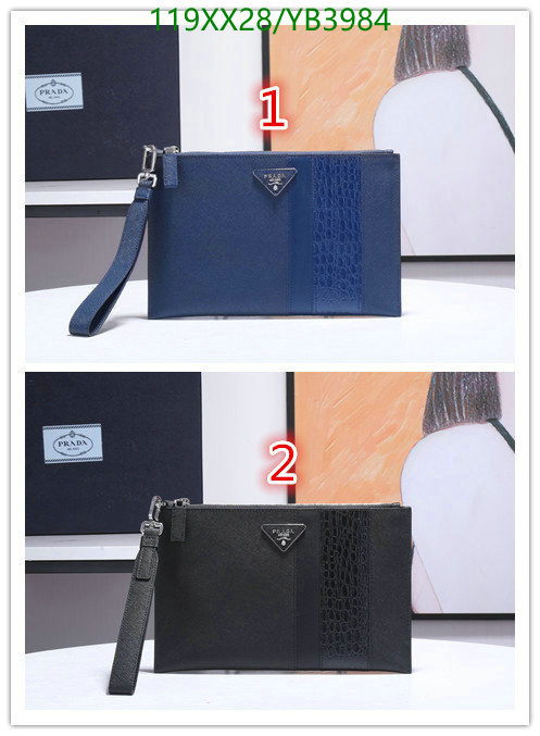 Prada Bag-(Mirror)-Clutch- Code: YB3984 $: 119USD