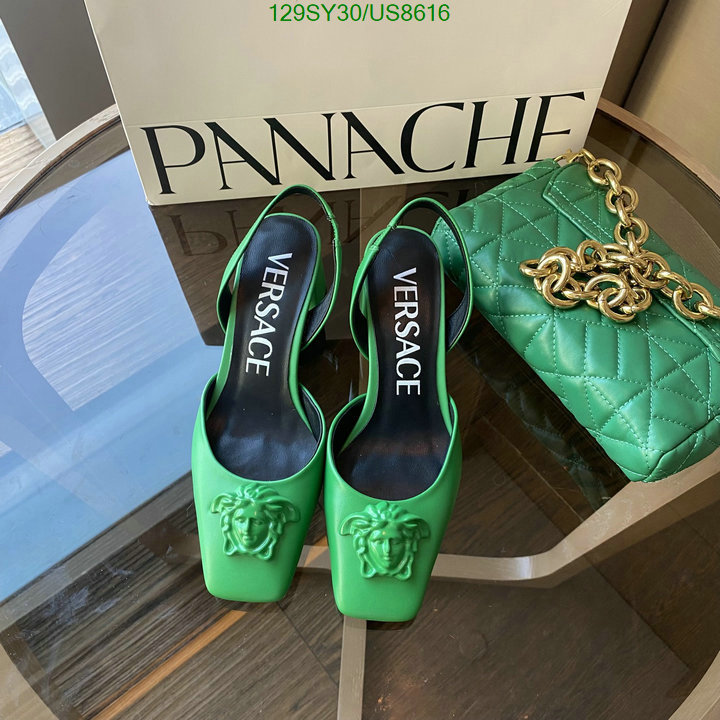 Women Shoes-Versace Code: US8616 $: 129USD