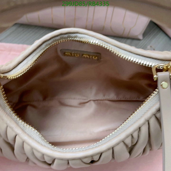 Miu Miu Bag-(Mirror)-Handbag- Code: RB4335 $: 299USD